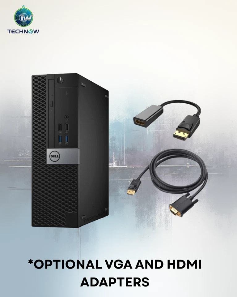 Dell Desktop PC i5, up to 32GB RAM, 4TB SSD NVMe, Windows 11 Pro, WiFi, DVDRW - Image 4 of 4