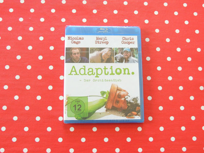 NEU OVP Adaption - der Orchideendieb Blu-Ray Nicolas Cage Meryl Streep