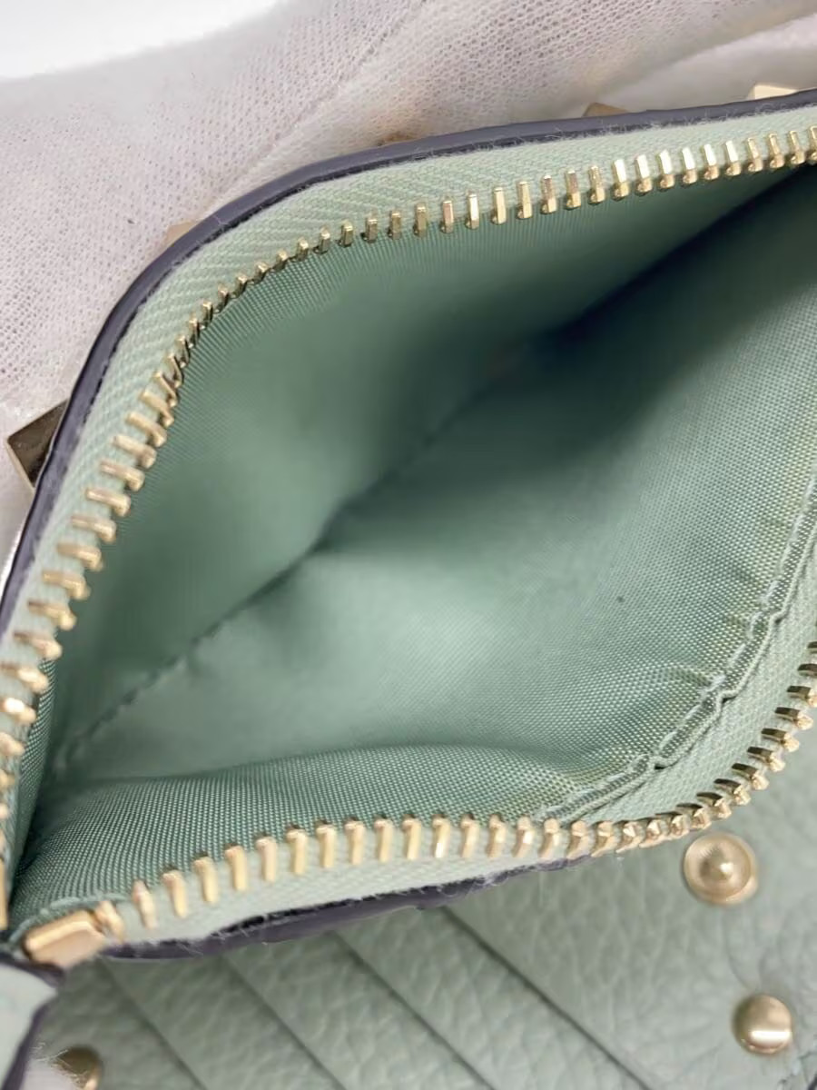 VALENTINO GARAVANI Studded Coin Purse and Card Case BLU Women's thumbnail 5