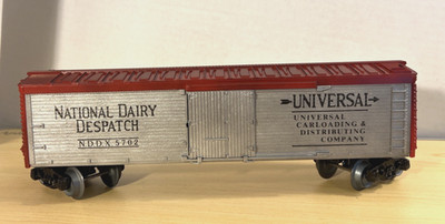 Lionel 6-5702 National Dairy Despatch/Silver-Red-Original Box