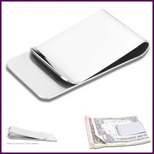 High Quality Metal Clip Slim Pocket Wallet Credit Card ID Money Clip Men