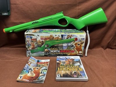 Cabelas North American Adventures Gun W/ Big Game Hunter Nintendo Wii