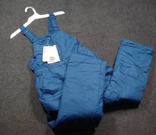 All in Motion Unisex Kid's Snow Bibs - Navy, Medium 8-10 New   Great Gift