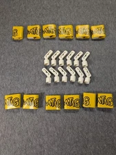 Flag-A-Tag Flag Football Conversion Kit Gold 12 Flags And Sockets (No Belt)