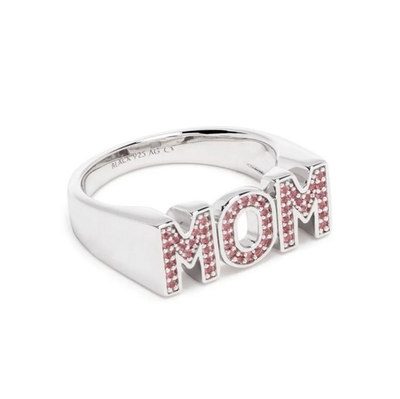 Maria Black Sterling Silver Signet Ring 