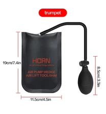 Air Wedge Bag, 3 Piece Strong Commercial Grade air bag Pump Professional