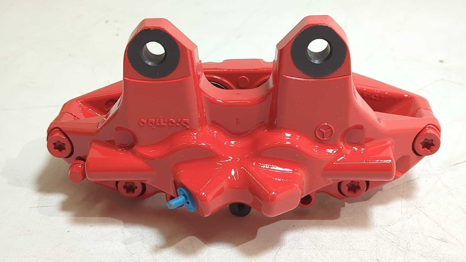 New OEM Mercedes RH Rear Brake Caliper 2005-2009 McLaren SLR Red 1994201083