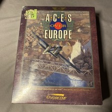 Aces Over Europe by Dynamix PC 3.5" 1993 ** NUOVO CON SCATOLA - SIGILLATO IN FABBRICA - RARO