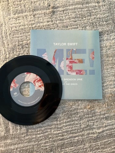 Taylor Swift Featuring Brendon Urie Me! Limited 7in Vinyl Record #3, rare