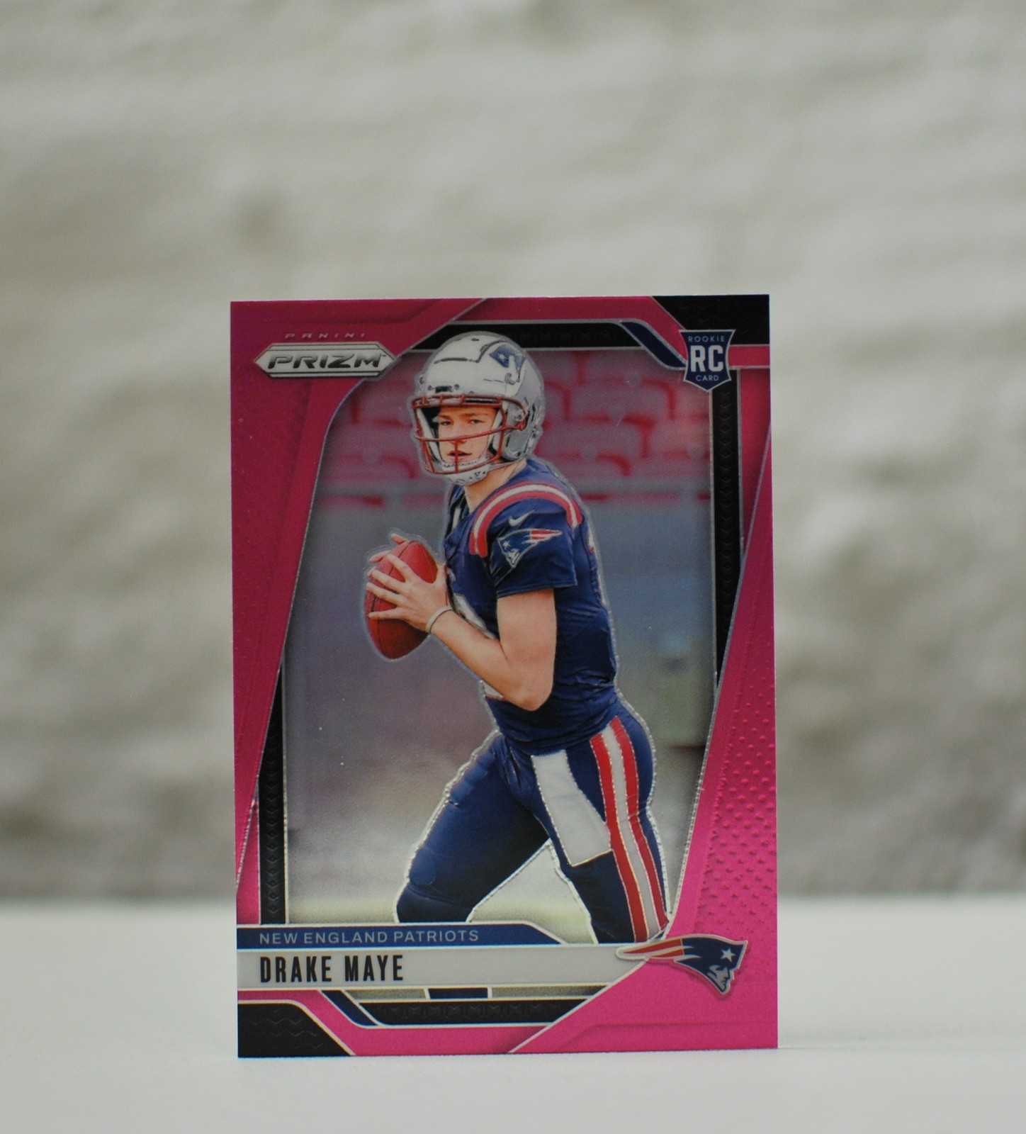 2024 Panini Prizm Football Pink Rookie Drake Maye #329