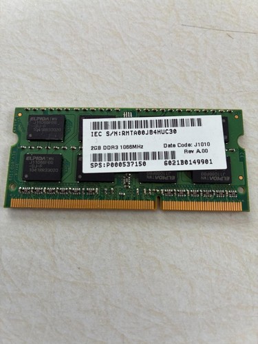 Kingston 2 GB DDR3 1066 MHz Laptop-Speicher-RAM-Modul