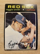 1971 Topps Baseball Card #305 Reggie Smith