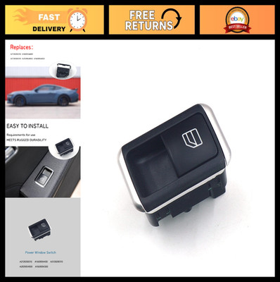 Passenger Side Window Switch Button for Mercedes C-Class E-Class GLE 2007-2018