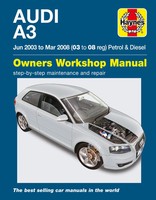 Audi A3 Petrol & Diesel (Jun 03 - Mar 08) Haynes Repair Manual Haynes Publishing