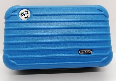 Rimowa Thai Airways First Class Travel Pouch Hard Case matte blue