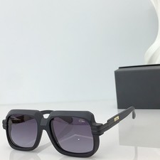 Cazal MOD607 Square Sunglasses Black Frame Purple Gradient Lens 56  18  140