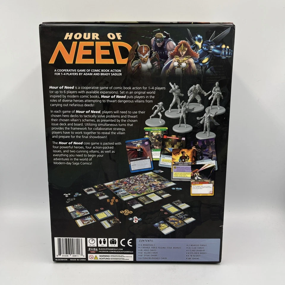 Hour of Need • W/ Gem & Ice / Judge & Jury Expansion • Complete • Mint Condition - Image 2 of 4
