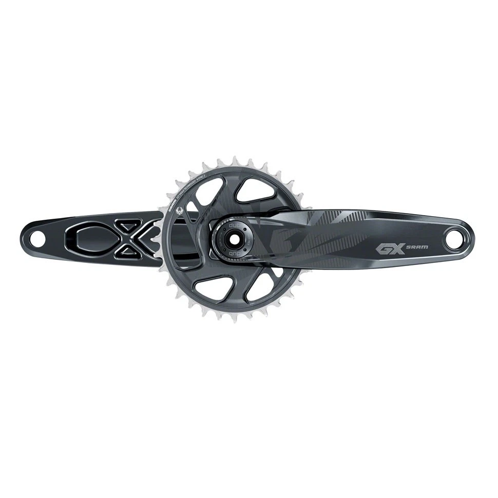 Guarnitura SRAM Force E1, Pedivelle In Carbonio, 165 Mm, 12/13 Velocità, Attacco 8 Bulloni, DUB