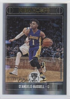 2017-18 Panini NBA Hoops Premium Box Set 148/199 D'Angelo Russell #107 0zu3
