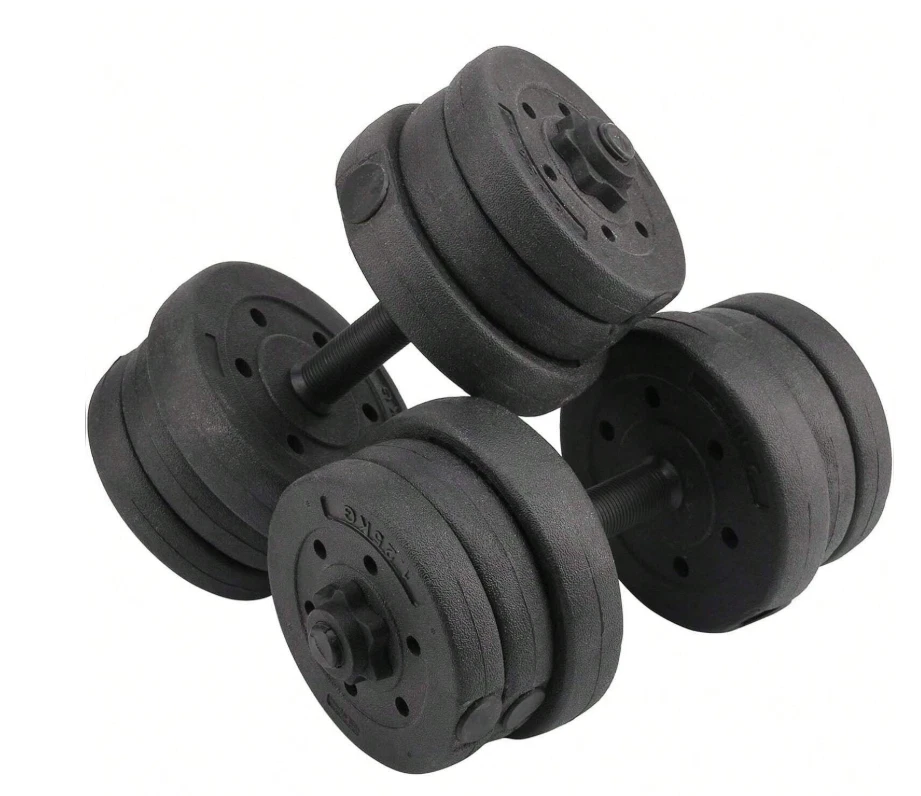 Dumbbells Set Adjustable Dumbbells Free Weights Body Building Set Fitness 20kg