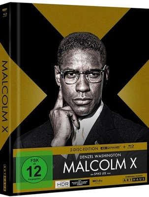 Malcolm X Mediabook (4K Ultra HD + BLU RAY) NEU & OVP