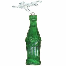 Funky Retro COLLAR COLGANTE BOTELLA COKE Coca-Cola Soda Dijes Novedad Joyería