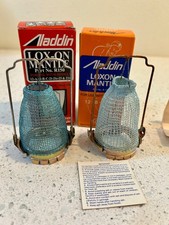 2 Aladdin Loxon Mantles in Boxes Part No R-150 Fits 12cB, C,2 1,21 c, 23,14,14,A