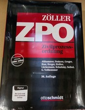 Zivilprozessordnung Zöller 36. Auflage