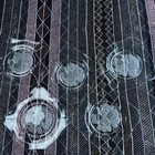 Imperial Glass Intaglio Fruit #7888 Salad Plate 5 Clear w Frost Fruit 7 " Sq — photo 1