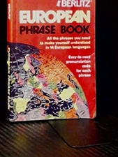 European : Phrase Book and Dictionary Paperback Berlitz Editors
