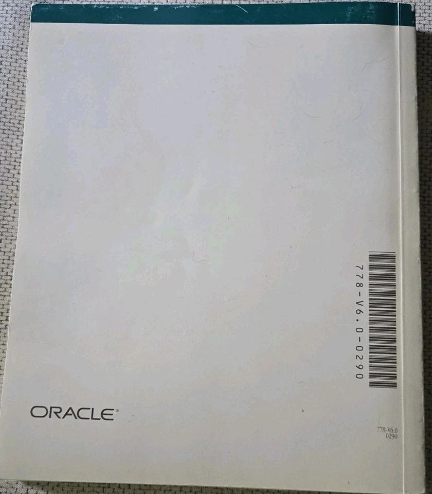 SQL Language Reference Manual Version 6.0 - Image 2 of 2