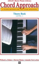 Alfred's Basic Piano: Chord Approach Theory Book 1: A Piano Method for the La...