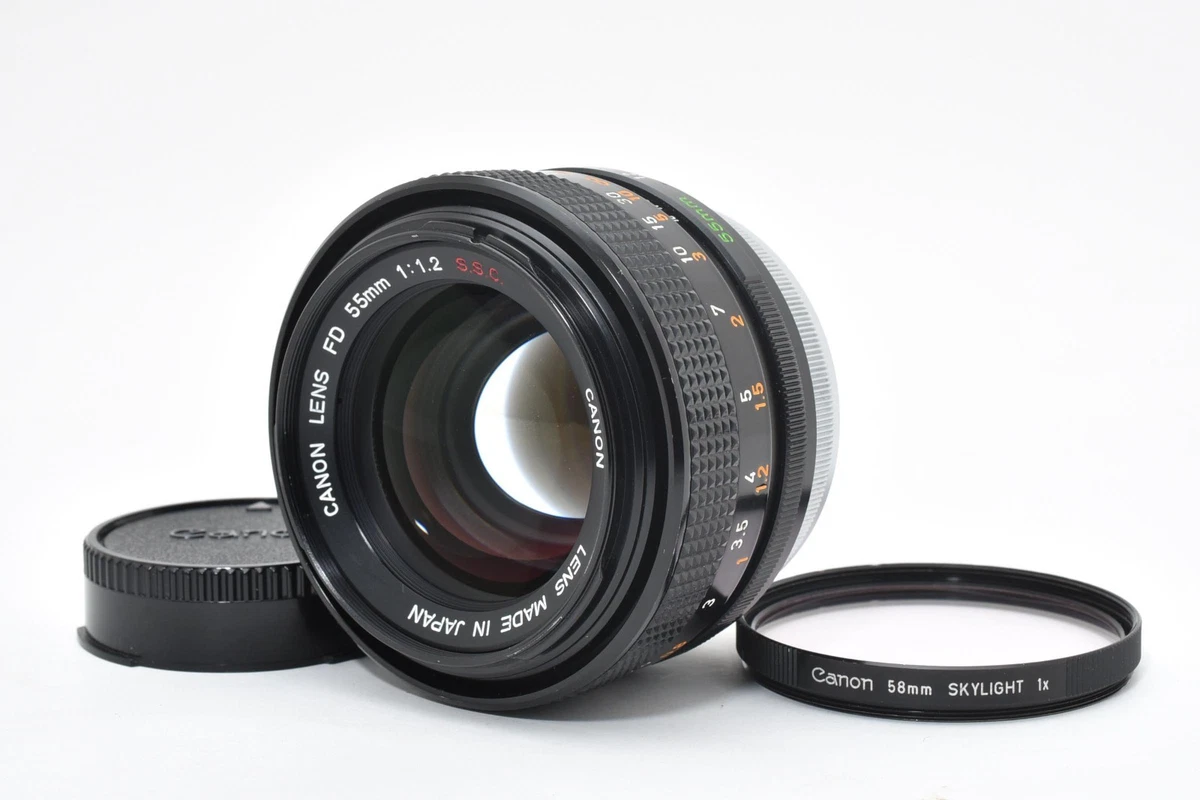 Canon FD f/1.2 Camera Lenses 55mm Focal for sale | eBay