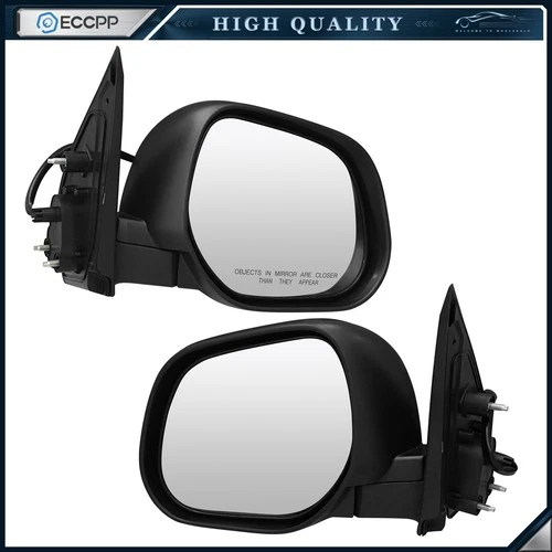 Pair Power Heated Mirrors For Mitsubishi Outlander 10-13 Left Right Side