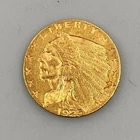 1925 D US $2.50 Gold Indian Coin .1209AGW XF L25073