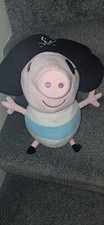 Official Pirate George Plush Toy From Peppa Pig. Used But Great Condition