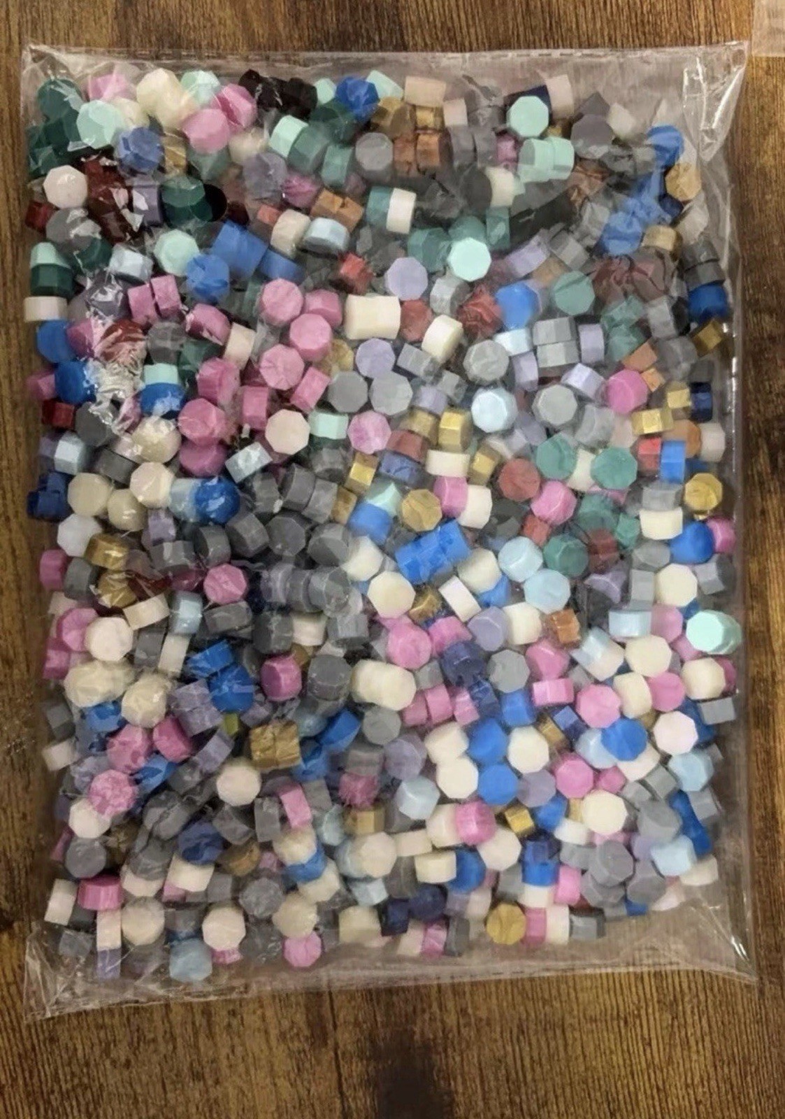 5000pc SEALING WAX BEADS FOR SEAL STAMP ENVELOPE WEDDING INVITE Mixed Color🧤😅