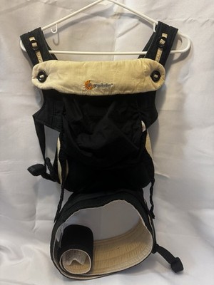 ERGObaby Four Position 360 Ergo Baby Carrier Black/Camel