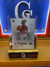 Ja'Kobe Walter 2024-25 Panini Court Kings Works In Progress Red /149 RC #6