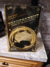 2 Transparent High Performance Audio/Video 40" Cables New In Package