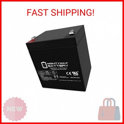 Mighty Max Battery 12V 5AH SLA Battery Replacement for Bright Way Group BW 1250 