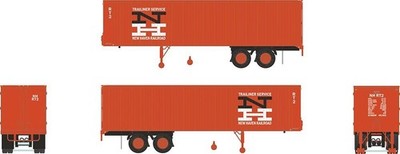 Rapido Trains 403008 HO New Haven 35' Fruehauf Integral-Post Volume Van #RT7