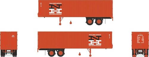 Furgoneta Rapido Trains 403008 HO New Haven 35' Fruehauf Integral-Post Volumen #RT7 | Zustand: New