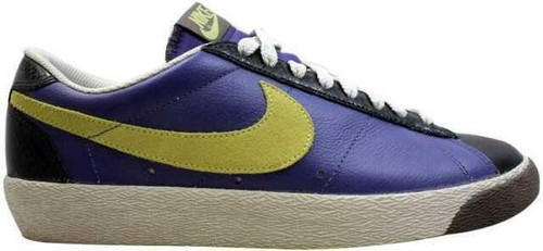Nike Blazer SP Green White Varsity Purple Mens Athletic 