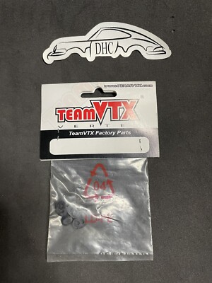 Team VTX Vertex Vintage RC Car Part # VRX-30713 Suspension Arm Inserts