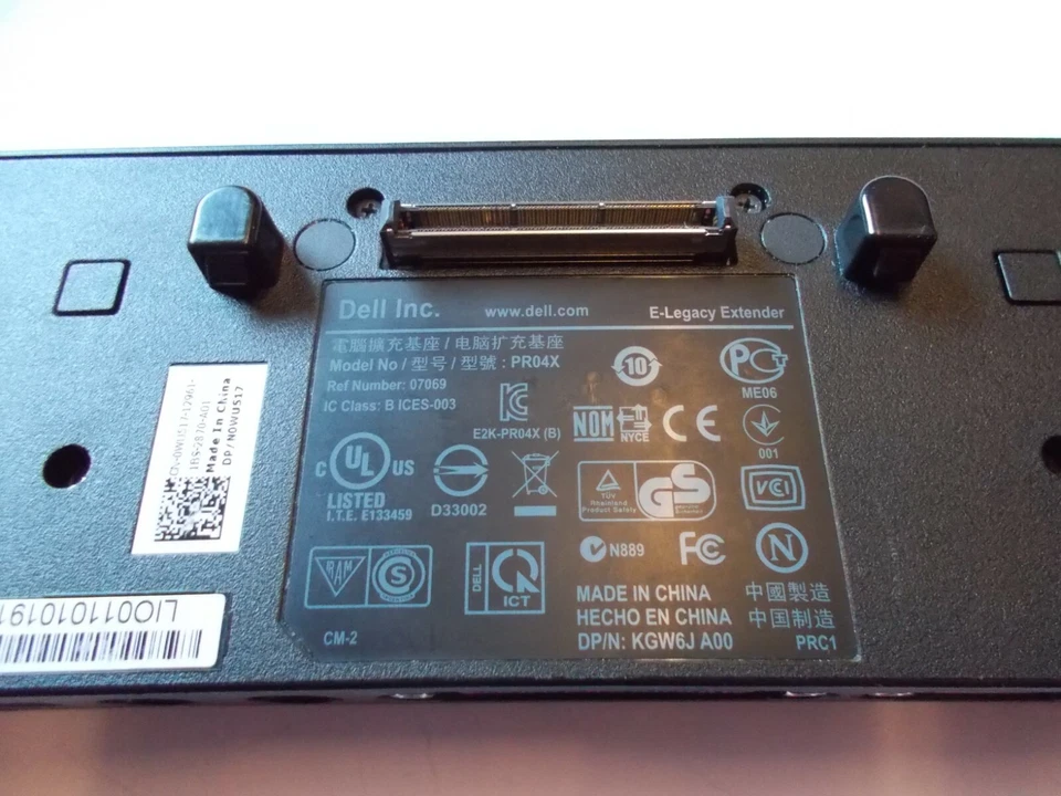 Original Dell PR04X Docking Station, schwarz, #K- 231-15 - Bild 3 von 4