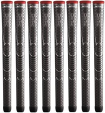 Set of 8 x Winn Dri-Tac DriTac AVS Soft Dark Gray Standard Size Golf Grip 5DT-DG