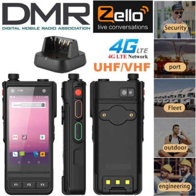 Mali G71 4G LTE DMR UHF VHF Android Rugged Phone Walkie