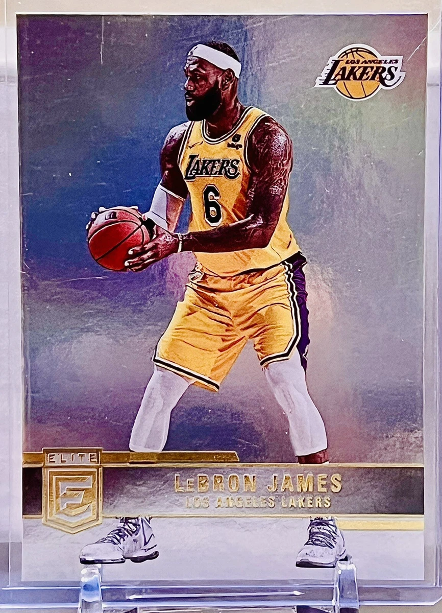 2021 22 Donruss Elite LeBRON JAMES LA Lakers BASE 2 eBay