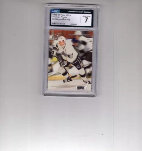 1993 Ultra Premier Pivots Wayne Gretzky #2 CGC 7